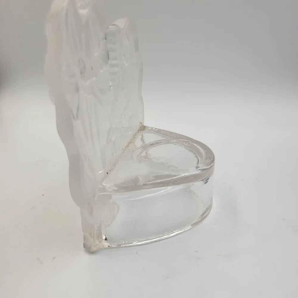 Vintage frosted satin
